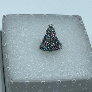 Pandora Glitter Christmas Tree Charm